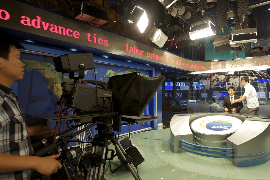 Chinese media companies have been given strict instructions on what they can and cannot say about the trade war. Photo: Ricky Wong