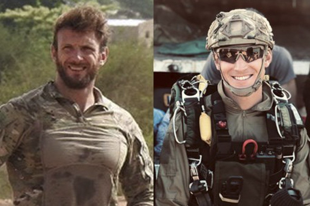 Soldiers Cédric de Pierrepont (left) and Alain Bertoncello, who were killed in a military operation in Burkina Faso on Friday. Photo: French Army via AP