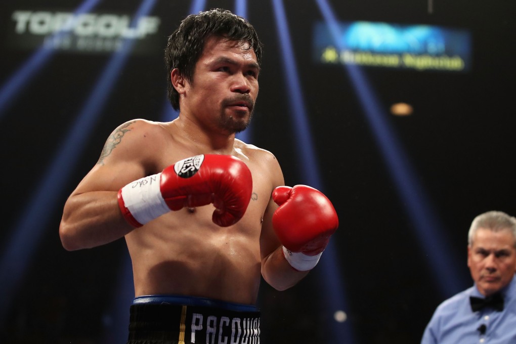 Manny Pacquiao will be under the spotlight again when he faces unbeaten American Keith Thurman in July. Photo: AFP