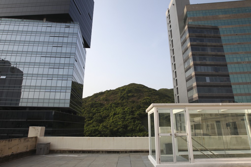 View from the rooftop of the Butcher’s Club in Wong Chuk Hang. Photo: SCMP