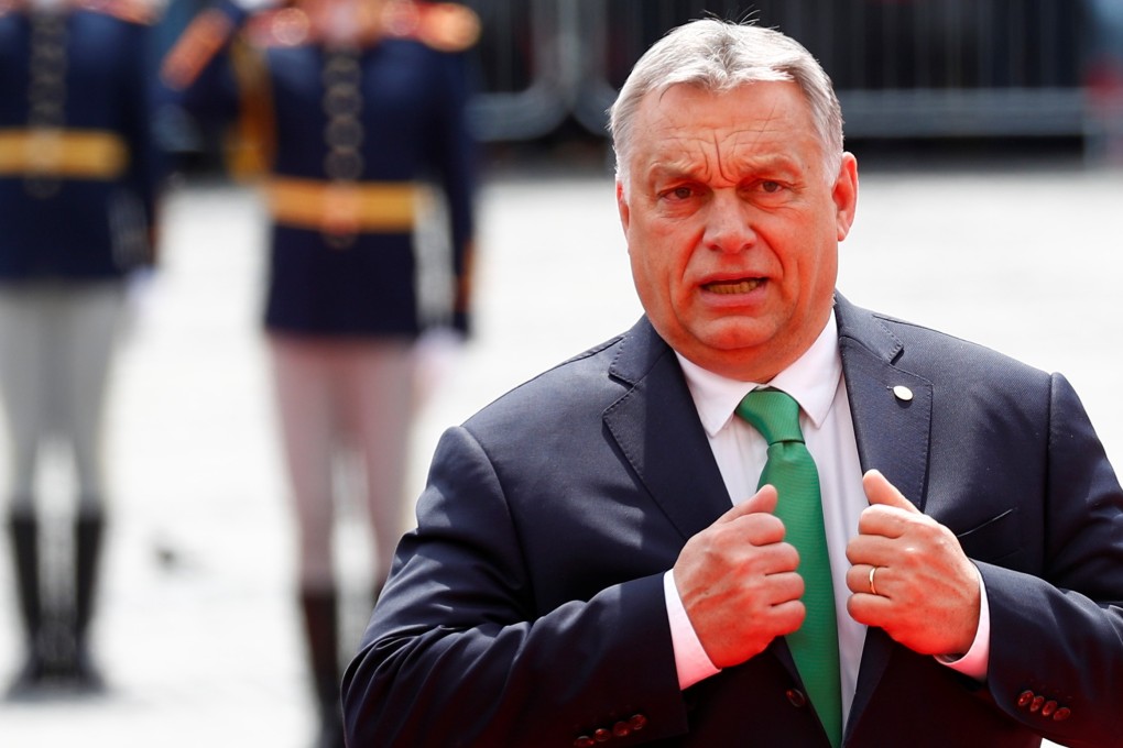 Hungarian Prime Minister Viktor Orban arrives for the informal meeting of European Union leaders in Romania. Photo: Reuters