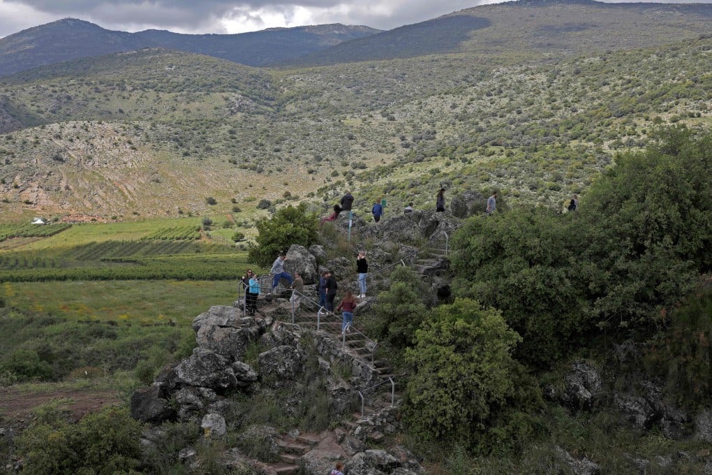 A general view of the mountains in the Israeli-annexed Golan Heights. Photo: AFP