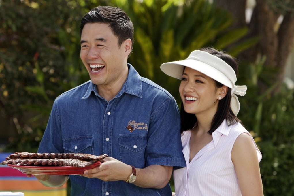 Randall Park and Constance Wu in a scene from Fresh Off the Boat. Wu tweeted her apparent disappointment the show had been renewed, prompting a tide of negative comments. Photo: Nicole Wilder/ABC/AP