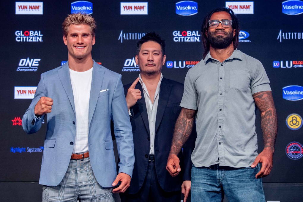 Sage Northcutt (left) will meet Cosmo Alexandre (right) inside the cage. Photo: One Championship