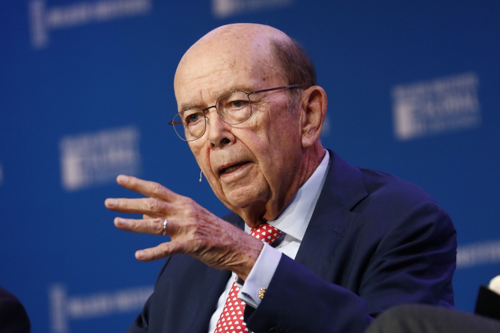 US Commerce Secretary Wilbur Ross speaks at a conference in California in April. Photo: Bloomberg