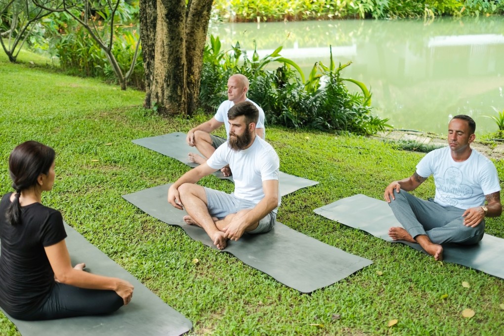 A meditation session at The Dawn retreat in Chiang Mai, Thailand. Photo: The Dawn