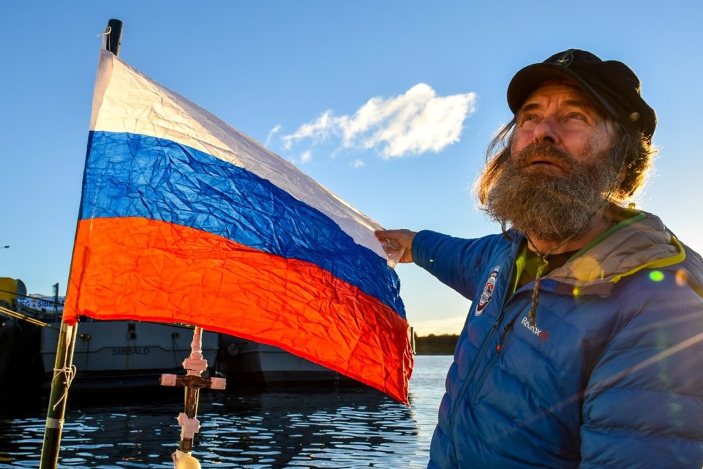 Fedor Konyukhov reaches Chile after 154 days at sea, but still has three more legs to fulfil his goal of rowing around the world. Photo: Reuters