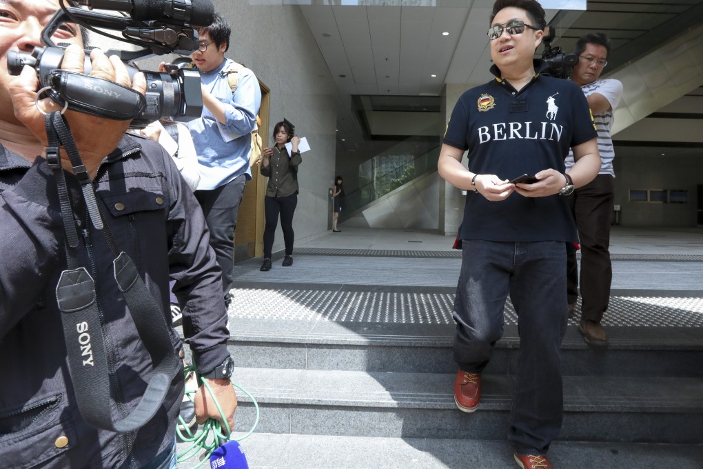 Siao’s case will return to court on June 18 after the magistrate gave the defence more time to consider the prosecutors’ proposal. Photo: Felix Wong