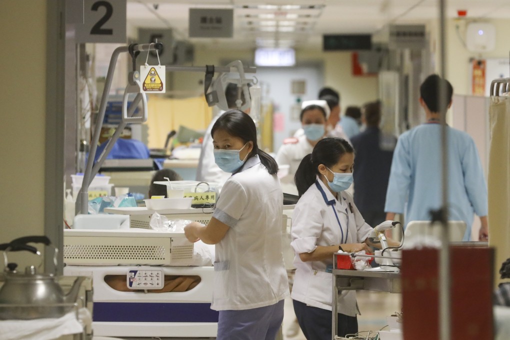 Staff on duty at Kwong Wah Hospital. The journey for the Hospital Authority, which turns 30 in 2020, has not been easy, but the endeavour for excellence will not be thwarted. Photo: Sam Tsang