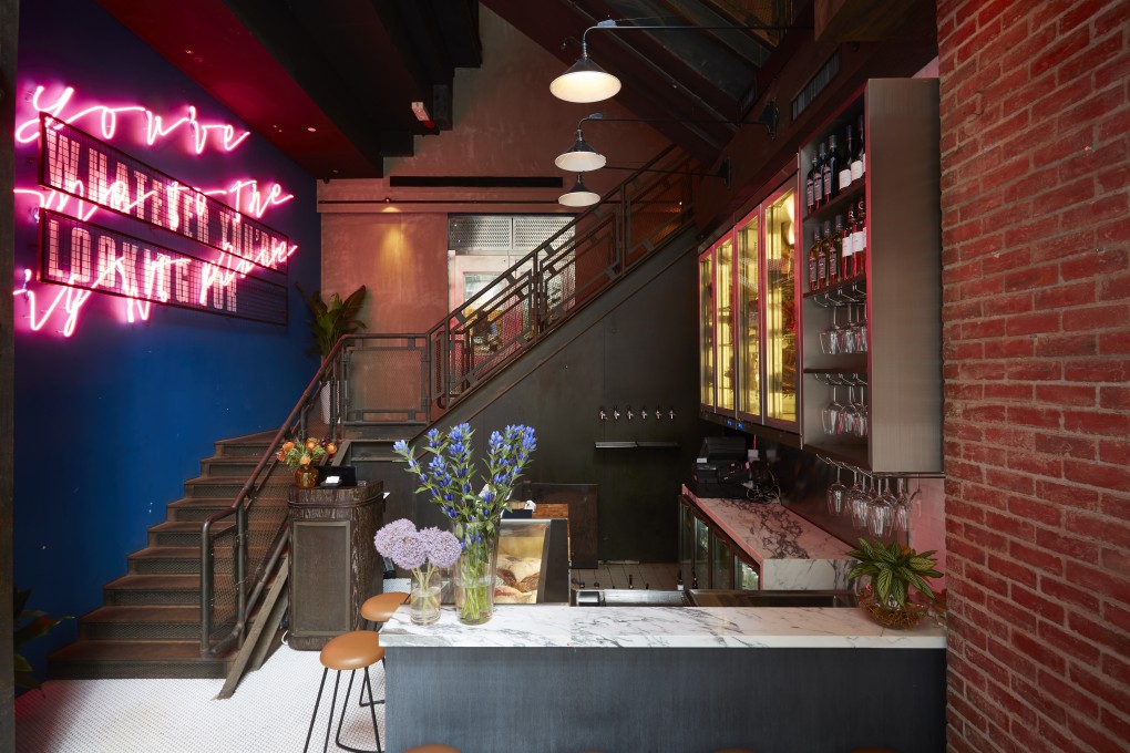 The interior of Blue – Butcher and Meat Specialist, formerly Blue Butcher, on Hollywood Road, Mid-Levels, Hong Kong. Its rent has risen fourfold since opening in 2011, forcing its closure.