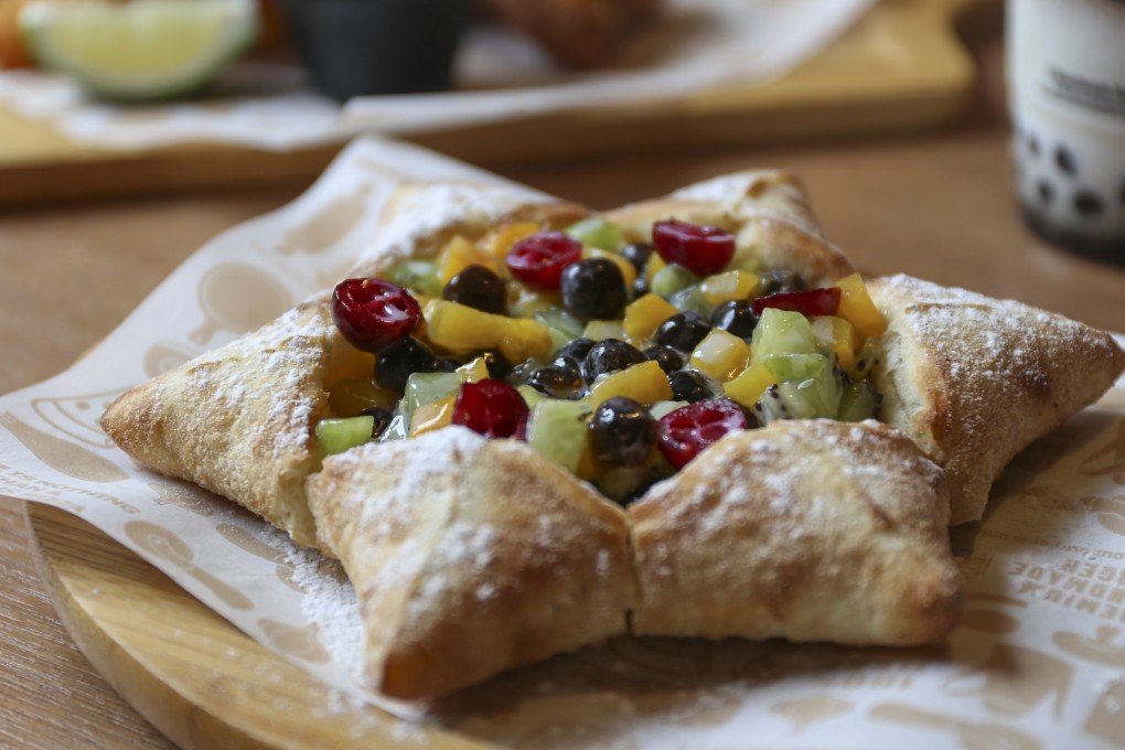Boba pizza at Tino’s Pizza Cafe. Photo: Rachel Cheung