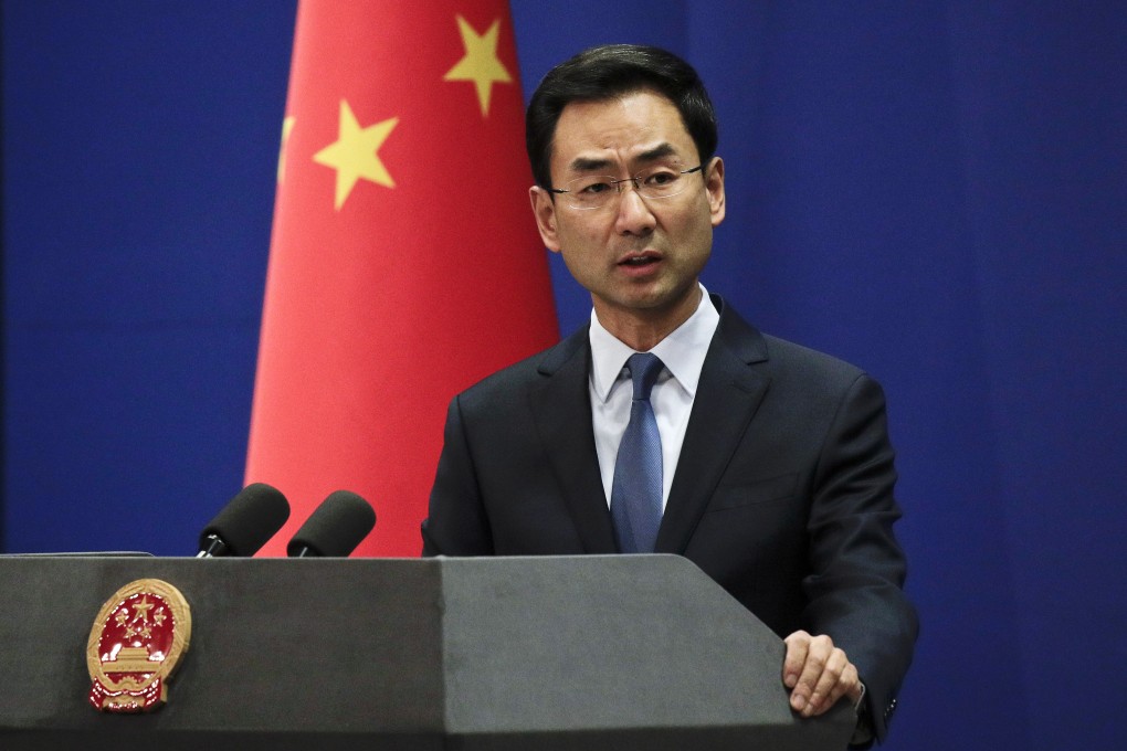 Foreign ministry spokesman Geng Shuang said China’s total exports grew 4.3 per cent in the first four months of the year. Photo: AP