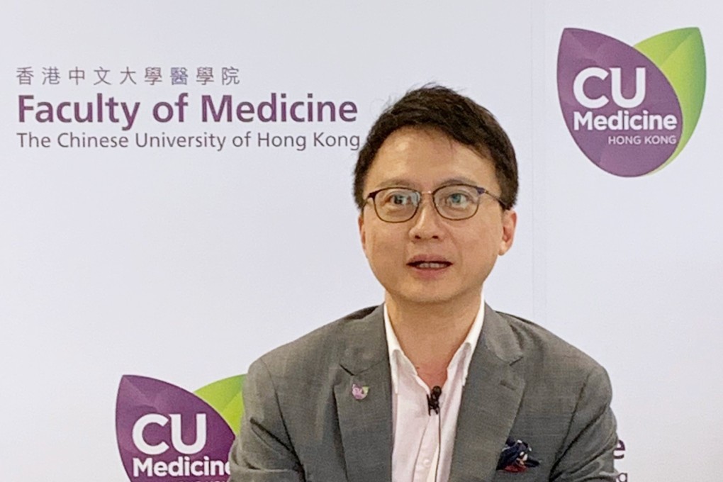 Professor Francis Chan Ka-leung, who is Dean of the Faculty of Medicine at The Chinese University of Hong Kong, explains why the institution cannot lower the minimum entry requirements for prospective students. Photo: Rachel Leung
