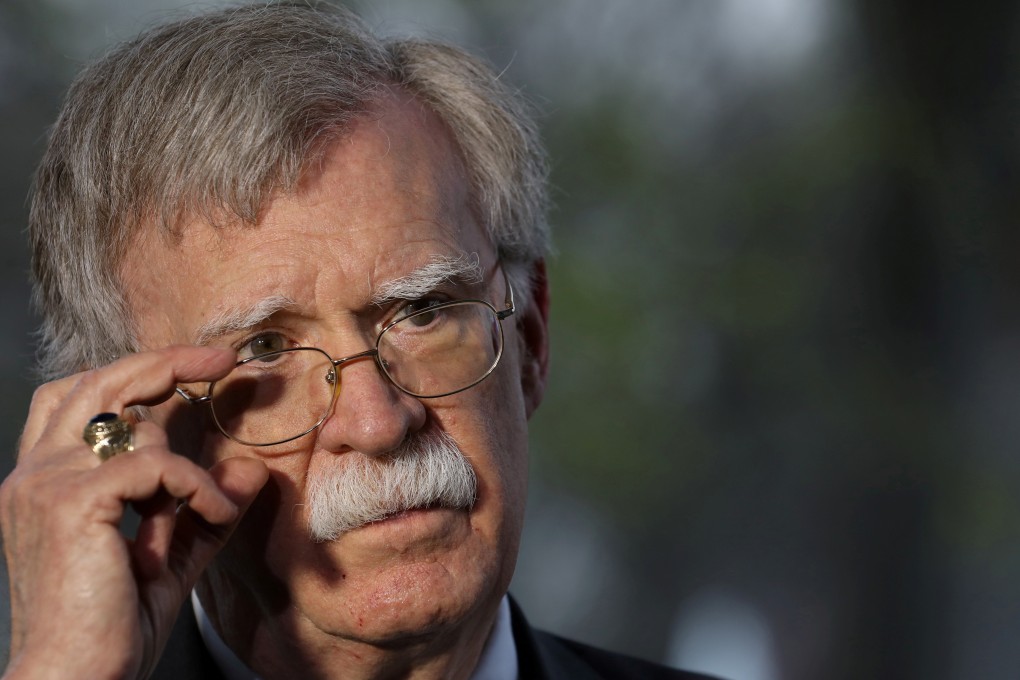 US National Security Adviser John Bolton, seen at the White House in Washington, on March 29, 2019. His predilections were well known but few thought he would become so influential so quickly. Photo: Reuters