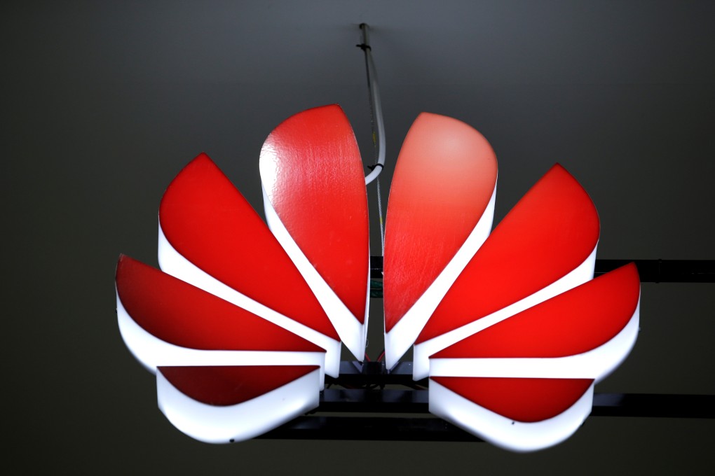 A Huawei logo is seen at an exhibition during the World Intelligence Congress in Tianjin, China May 16, 2019. REUTERS/Jason Lee