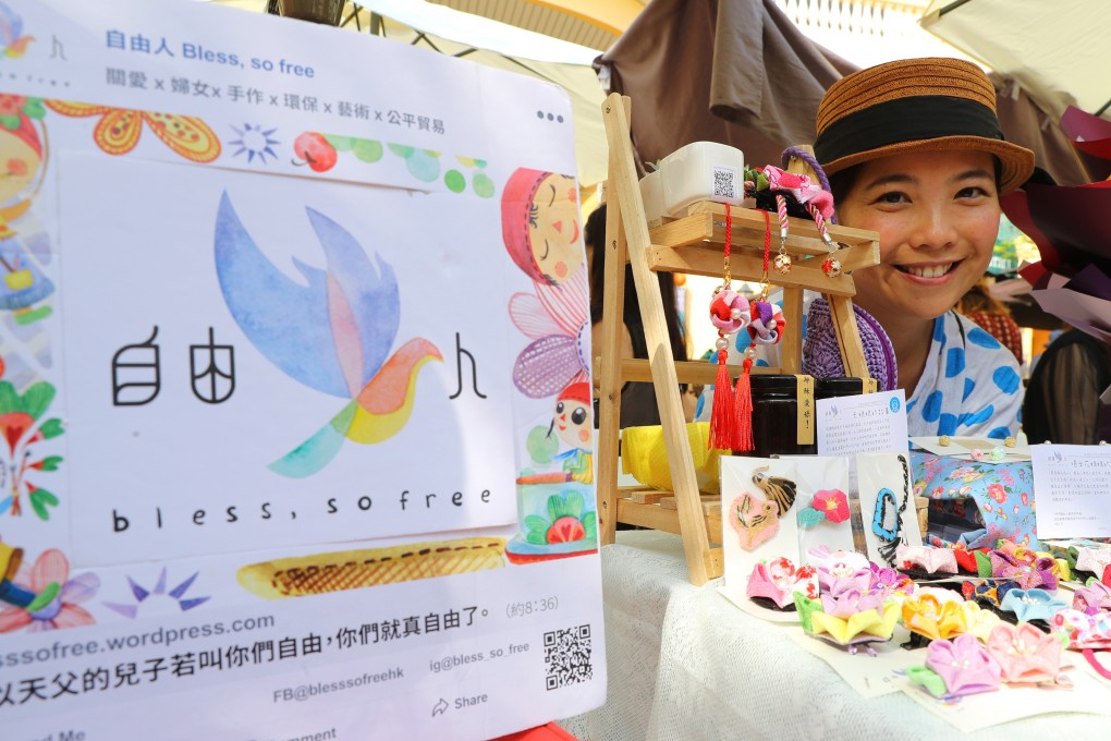 Chan Yu-ying, founder of Bless So Free, started her group to help struggling mothers. Photo: Edmond So