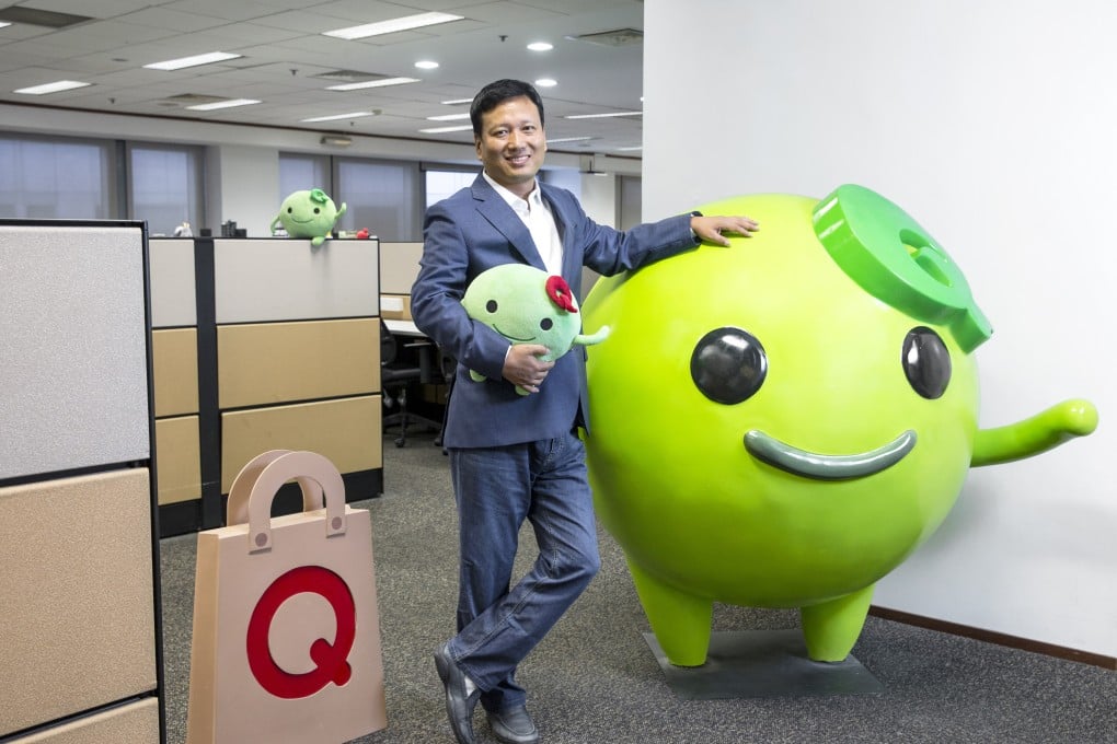 Ku Young-bae, founder and CEO of Qoo10. Photo: AFP