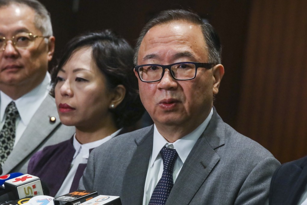 Martin Liao has also been involved in attempts to break the deadlock surrounding the extradition bill. Photo: K.Y. Cheng