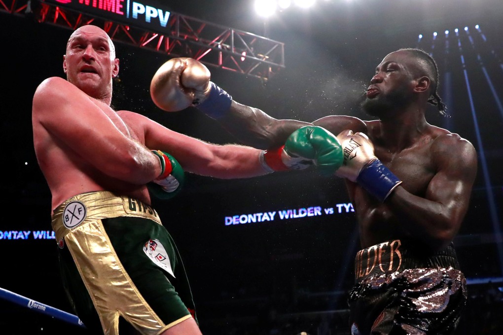 Deontay Wilder is in hot water for his comments ahead of his title fight with fellow American Dominic Breazeale. Photo: Reuters