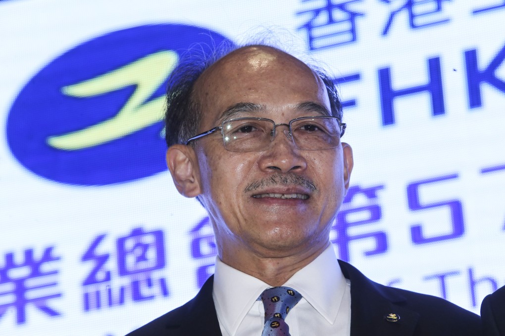 Jimmy Kwok, chairman of the Federation of Hong Kong Industries, says his organisation will not oppose the new legislation. Photo: Dickson Lee