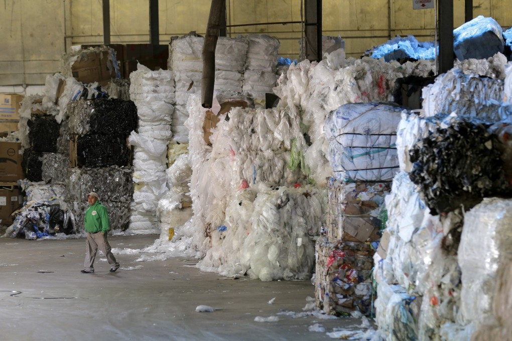 China phased in import restrictions on scrap paper and plastics in January last year. Photo: AP