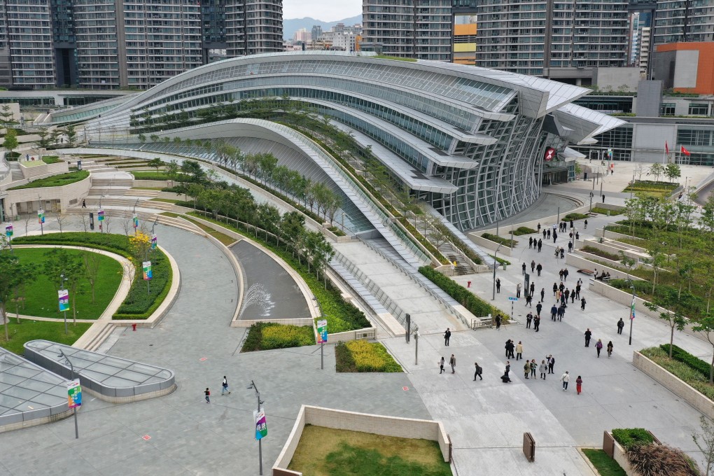 The Hong Kong high speed rail station in West Kowloon. Despite the controversy over its birth, the co-location arrangement for immigration facilities works smoothly. Photo: Roy Issa