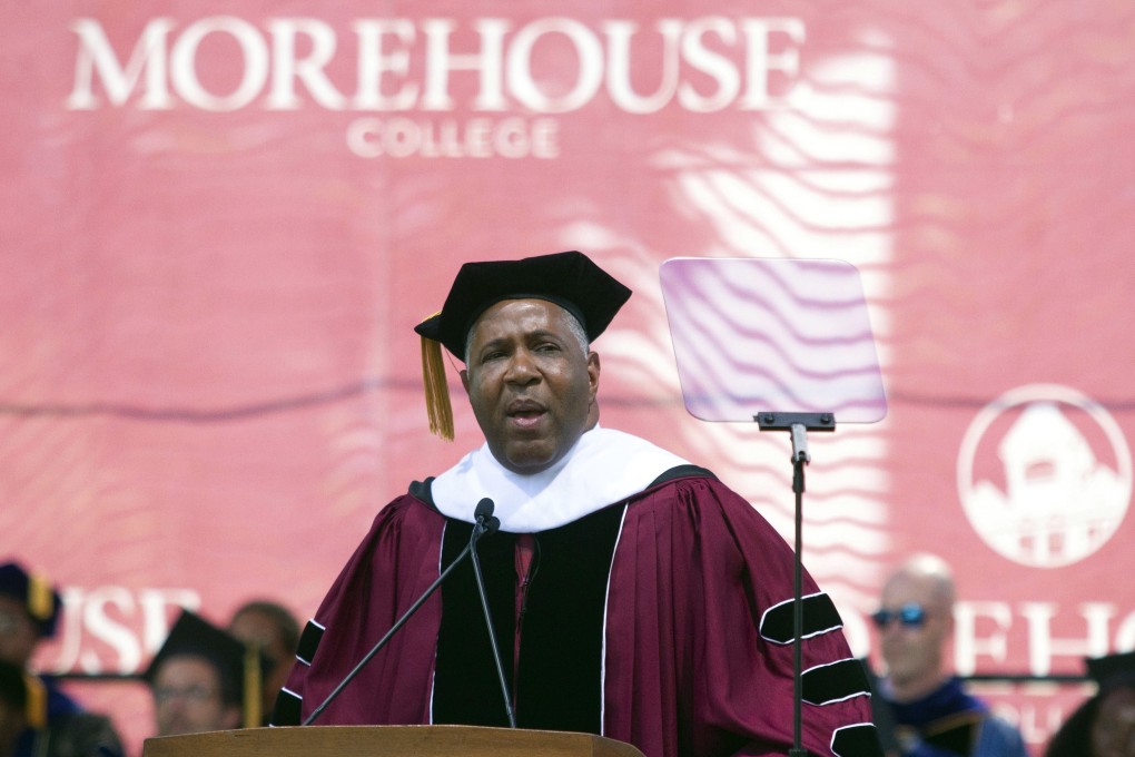 Robert Smith, the black founder and chief executive of the private equity firm Vista Equity Partners has a net worth of about US$4.4 billion, according to a 2018 estimate by Forbes magazine. Photo: AP