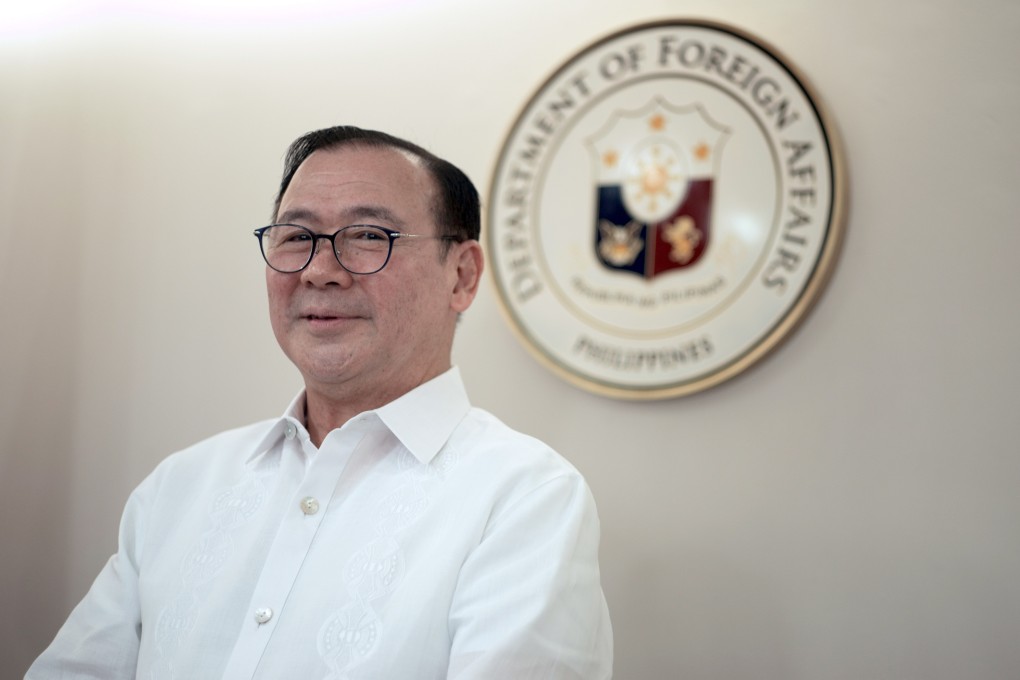 Teodoro Locsin, the Philippine foreign minister. Photo: Bloomberg