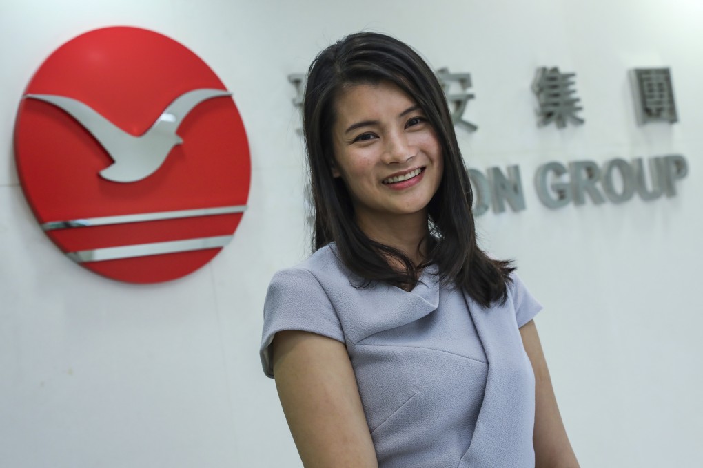 Stephanie Lo Bo-yue, executive director of Shui On Land, is being groomed to take over the reins of the company from her father and founder Vincent Lo Hong-shui. Photo: Nora Tam