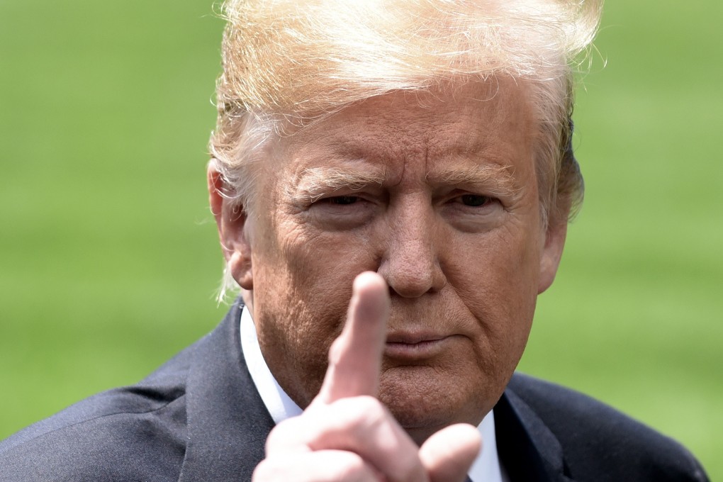 US President Donald Trump: ‘If Iran wants to fight, that will be the official end of Iran’. File photo: Abaca Press