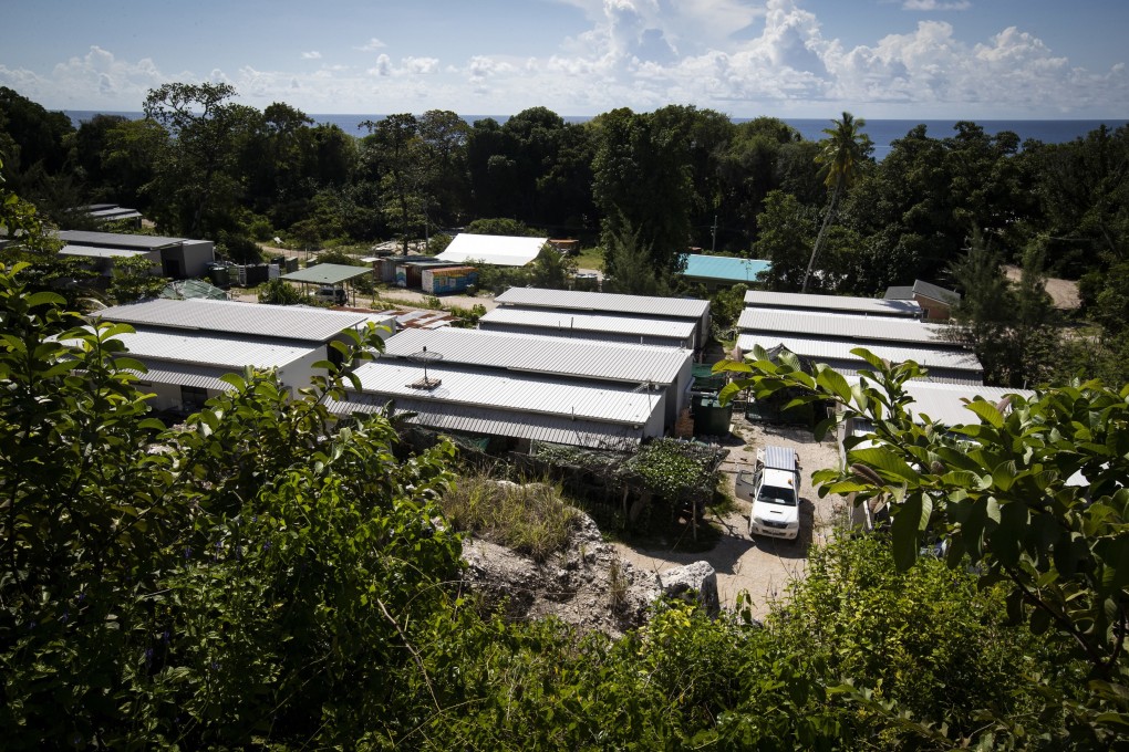 An Australian refugee detainment camp on Nauru. Photo: AP