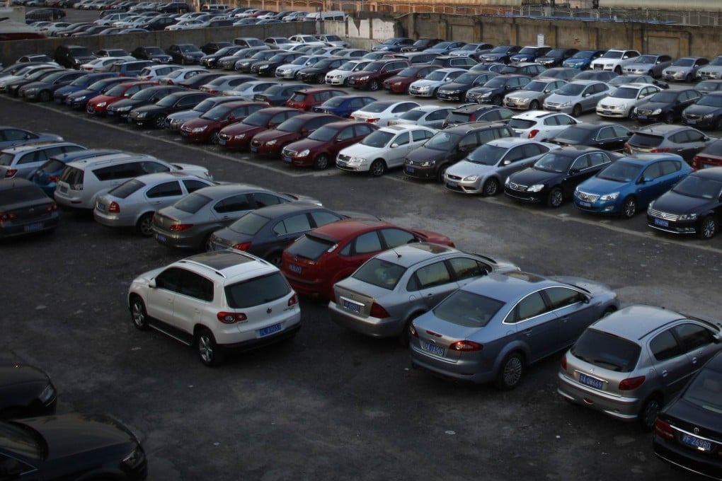 Apps are helping match drivers with available parking bays in Shanghai. Photo: Reuters