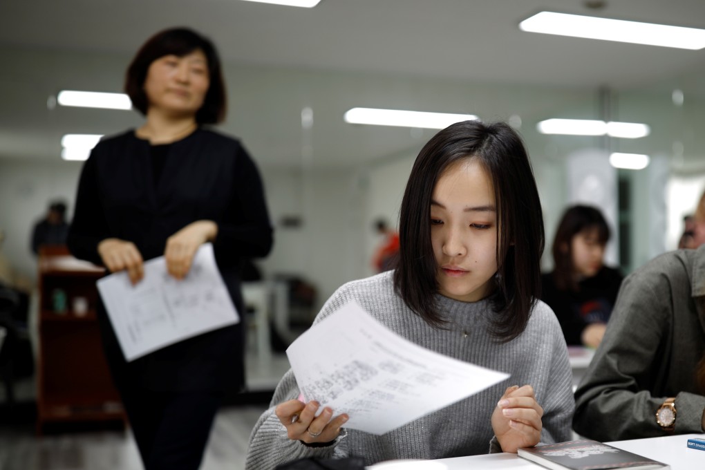 In most of Japan’s public schools, pupils are only permitted to have straight black hair. Photo: Reuters