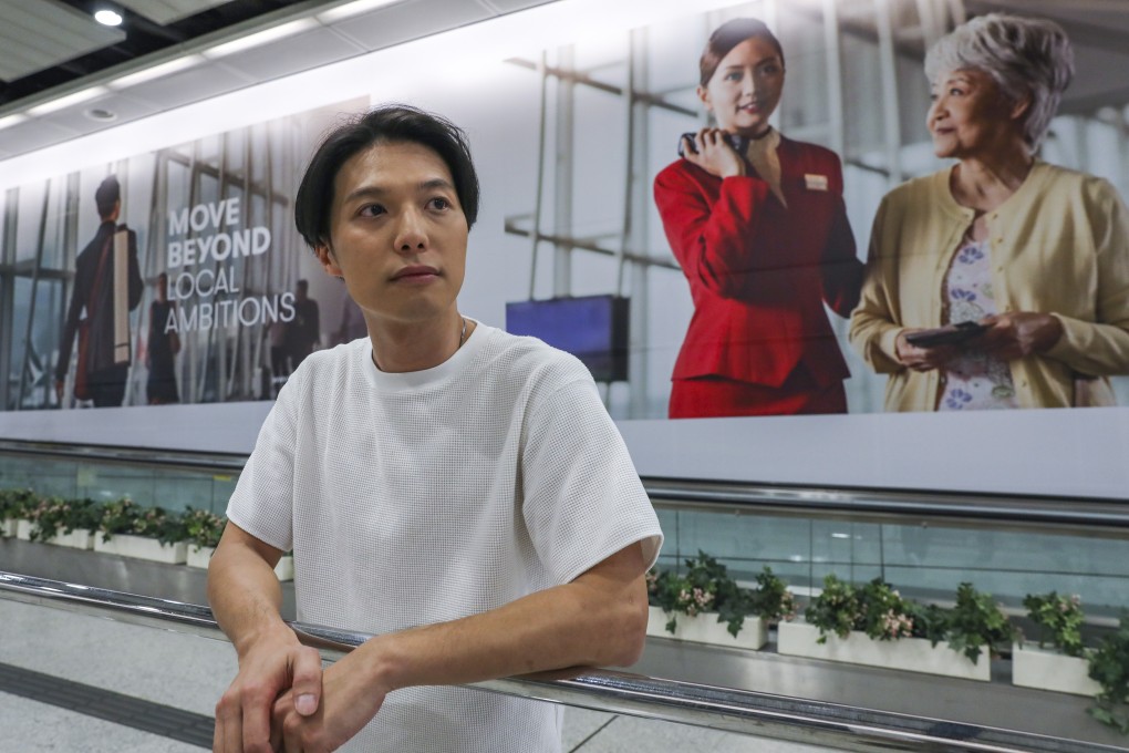 Howard Chan says the public’s response to the Cathay Pacific adverts has not been negative. Photo: Robert Ng