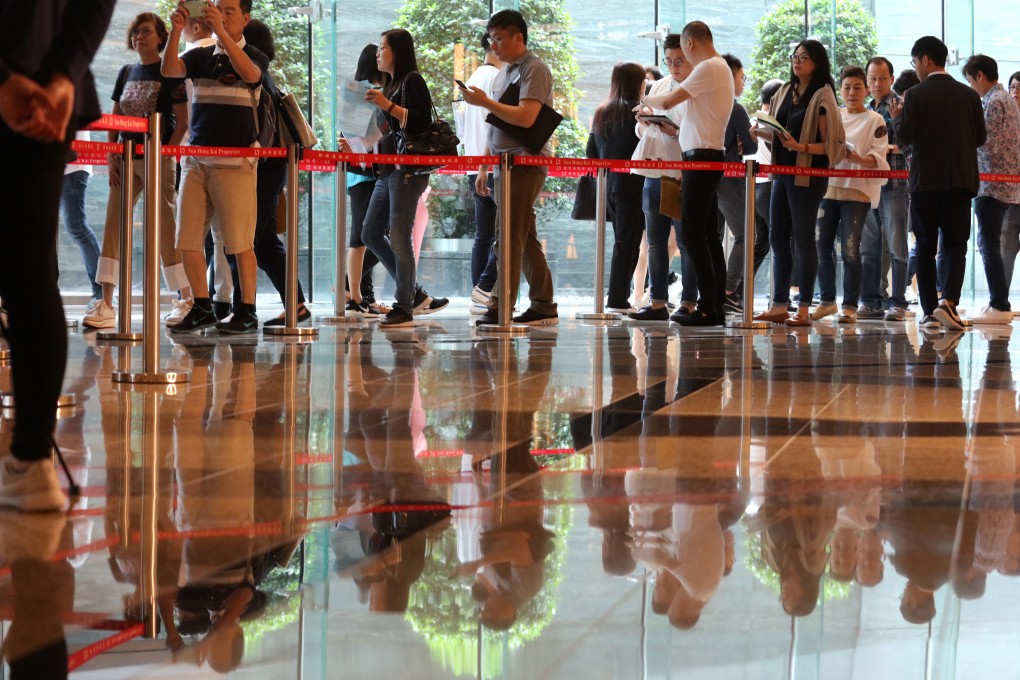 Mortgage loans for new homes provided by banks inched up 1.5 per cent in 2018, but the proportion of loans offered by non-banking financial companies, mainly developers’ finance companies, jumped to 21.7 per cent of the total, up from 14.6 per cent in 2017. Photo: Felix Wong