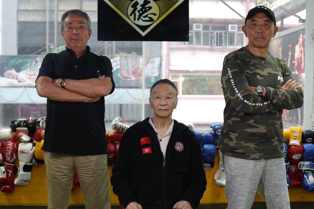 The Full Contact Boxing Association founders (left to right): James Elms, Kee Shun-wai and Kong Fu-tak. Photo: Xiaomei Chen