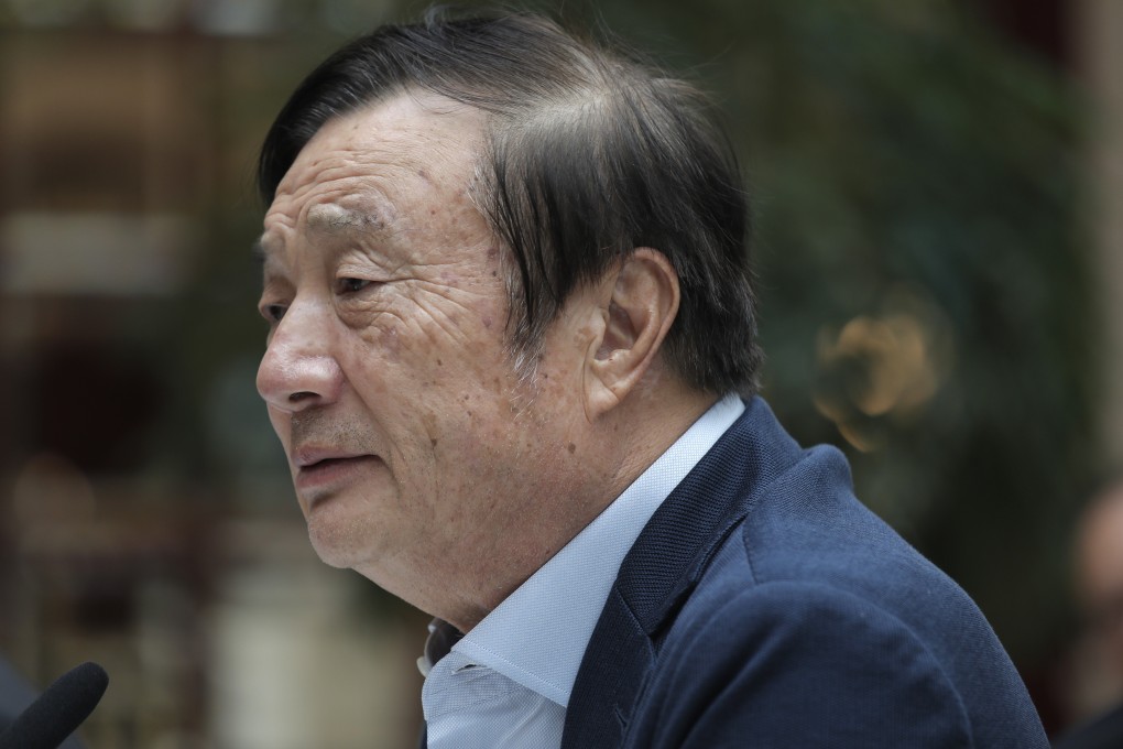 Ren Zhengfei, founder and CEO of Huawei, said US trade restrictions have no impact on the Chinese tech giant’s 5G plans. Photo: AP