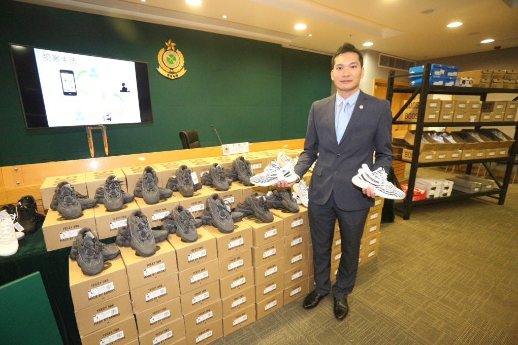 Nike and Adidas fakes among haul of counterfeit trainers valued at US 50 000 after seizures by Hong Kong customs South China Morning Post
