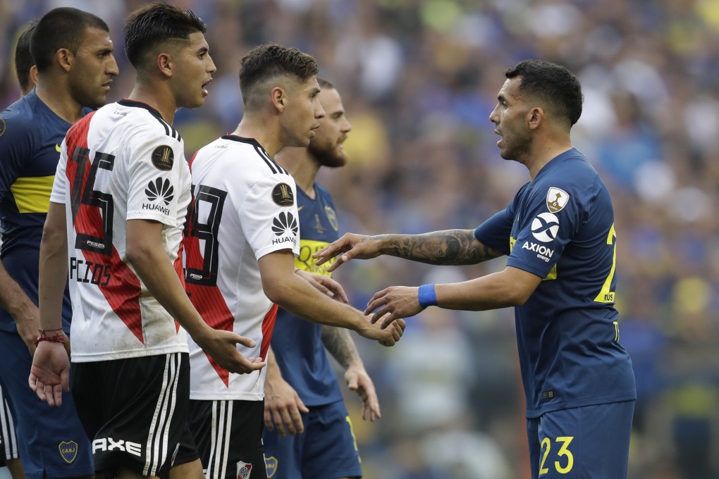 Both Boca Juniors and River Plate have been sponsored by Huawei. Photo: AP