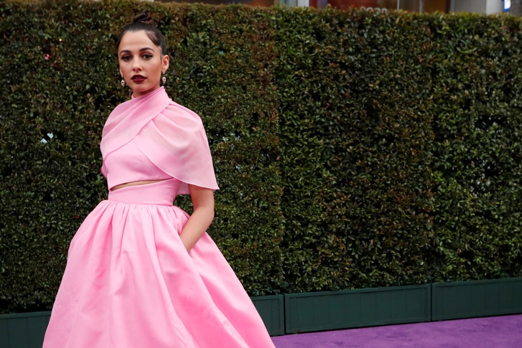 Naomi Scott, who plays Princess Jasmine in the live-action remake of Aladdin, shows off her style credentials in a Brandon Maxwell gown at the film’s premiere in Los Angeles, California, in the United States. Photo: Reuters