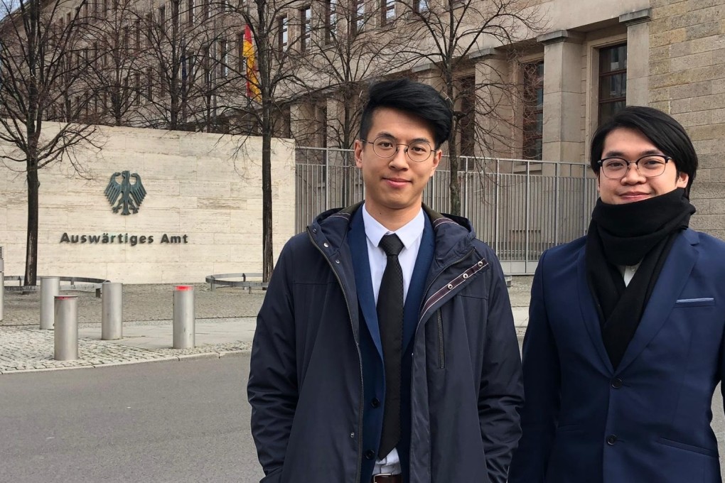 Ray Wong and Alan Li face charges in relation to the Mong Kok riot of 2016. Photo: Handout