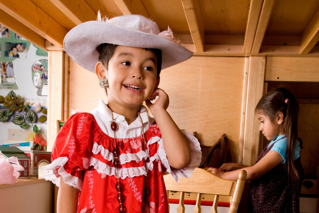 Chung says allowing children to grow up in a non-binary gender setting gives them space to develop their own identities. Photo: Alamy