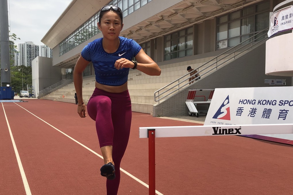 Vera Lui in training at the Sports Institute. Photo: Chan Kin-wa