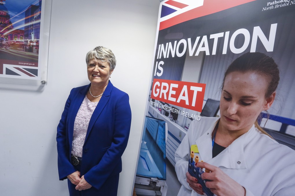 Professor Sue Hill, chief scientific officer at the National Health Service in Britain. Photo: Jonathan Wong