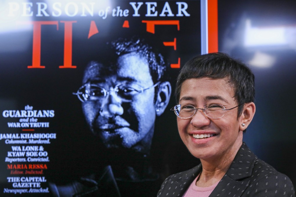 Journalist Maria Ressa, co-founder of Philippine online news site Rappler. Photo: Nora Tam