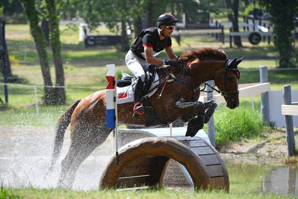 China’s Alex Hua Tian in action in Saumur, France during Olympic qualifiers. Photos: Ouest Image
