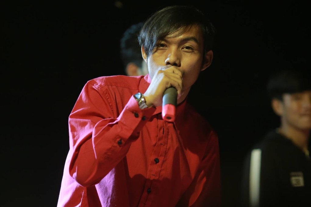 Cambodian rapper Chhun Dymey, who goes by the hip-hop handle of Dymey-Cambo, had his song shared on Facebook by Cambodian opposition-leader-in-exile Sam Rainsy.