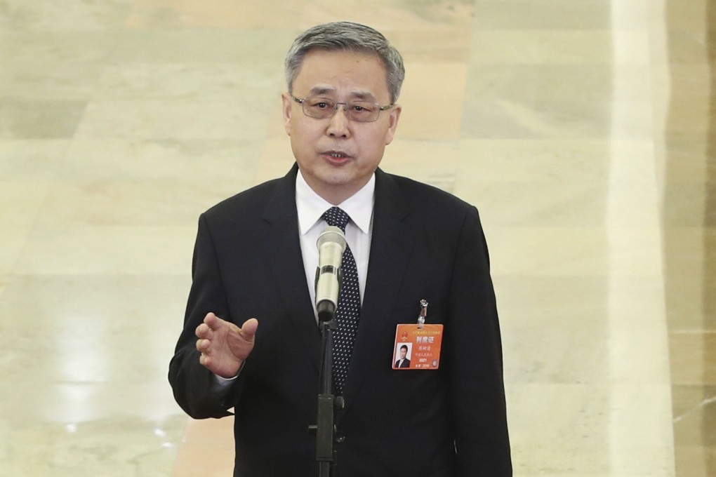Guo Shuqing, chairman of the China Banking and Insurance Regulatory Commission, said Beijing was confident it could control any potential fallout from the trade war. Photo: Xinhua