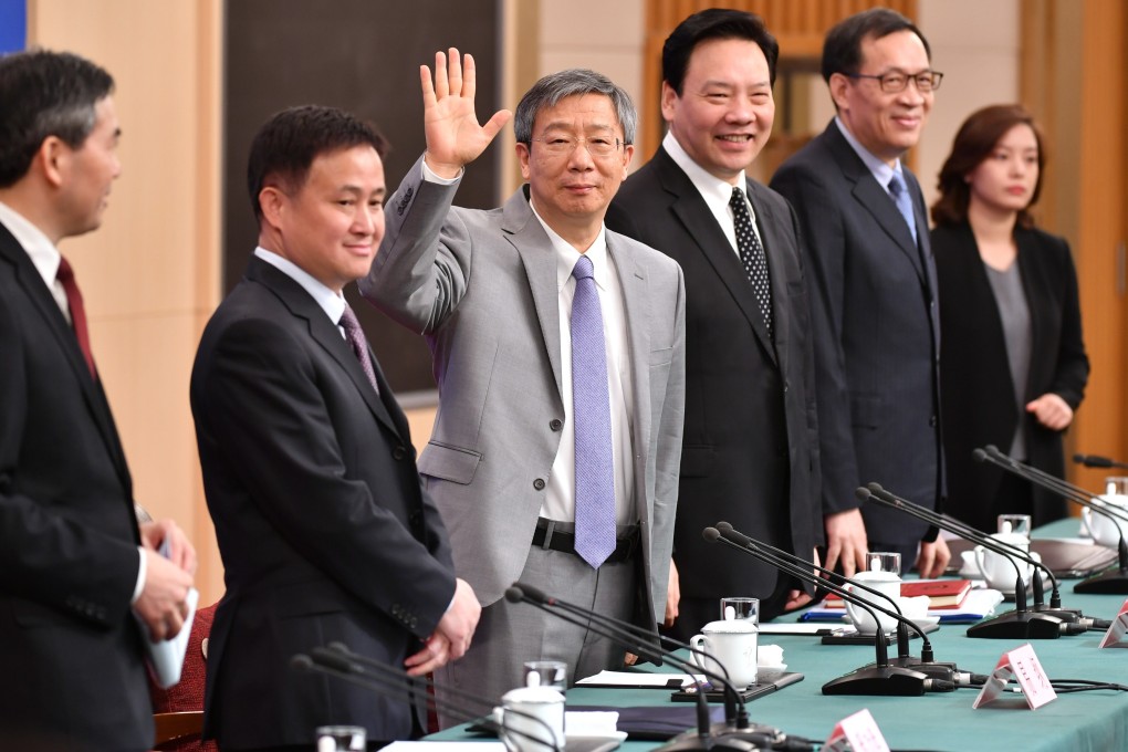 Governor Yi Gang confirmed the People's Bank of China is considering scrapping its official benchmark lending rates. Photo: Xinhua