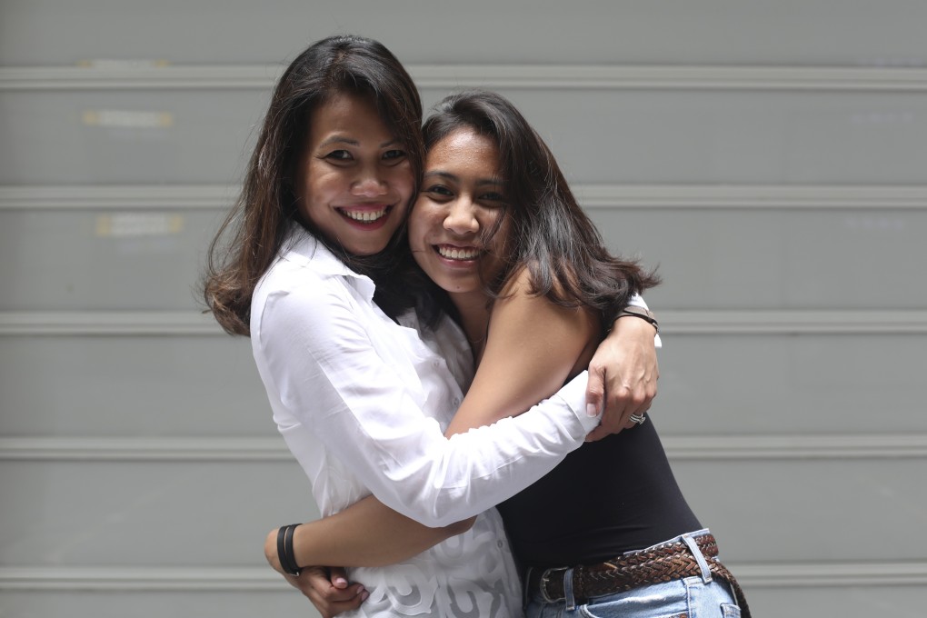 Odette Umali, a “parent educator”, and her 20-year-old daughter, Myka. Umali says that, over the years, she has learned to recognise her mood triggers and regulate her emotions so as not to project how she feels onto her kids. Photo: Xiaomei Chen